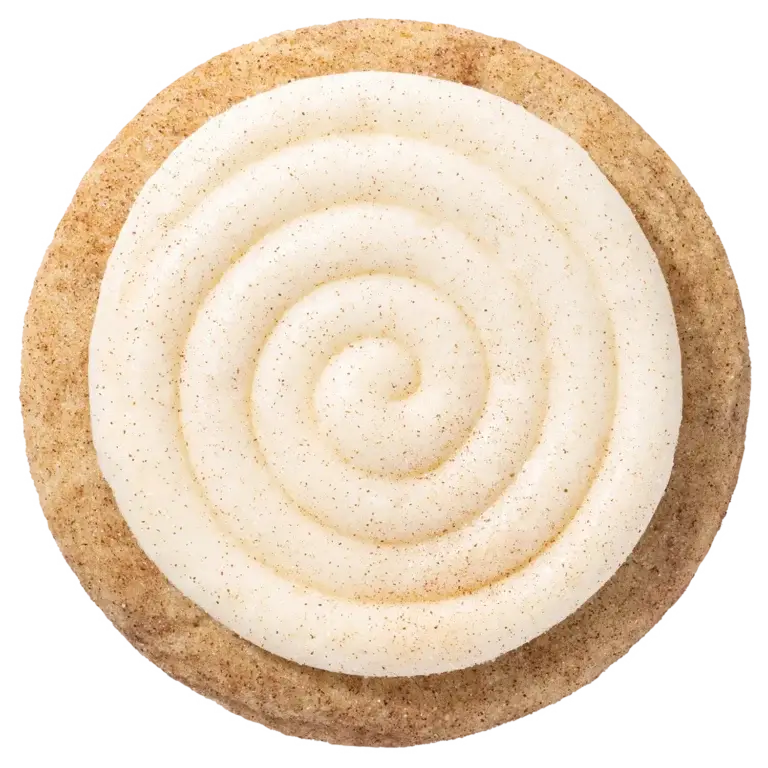 Snickerdoodle Cupcake Cookie, Crumbl Cookies flavor