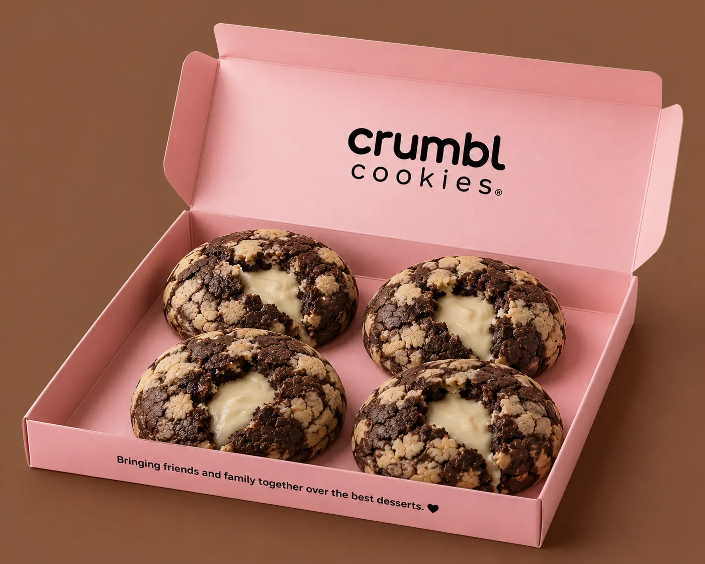 4-pack of Crumbl Cookies, typical $16.49